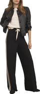 MINT VELVET Crochet Trim Wide Trousers