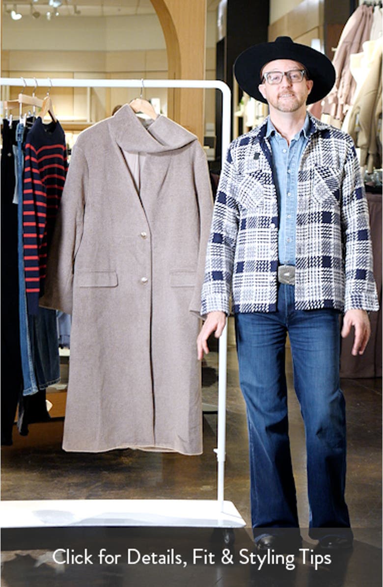 Londyn Cowl Neck Coat, sales video thumbnail