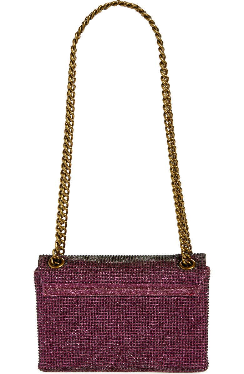 Kurt Geiger London Rhinestone Mini Brixton Plate Shoulder Bag, Alternate, color,