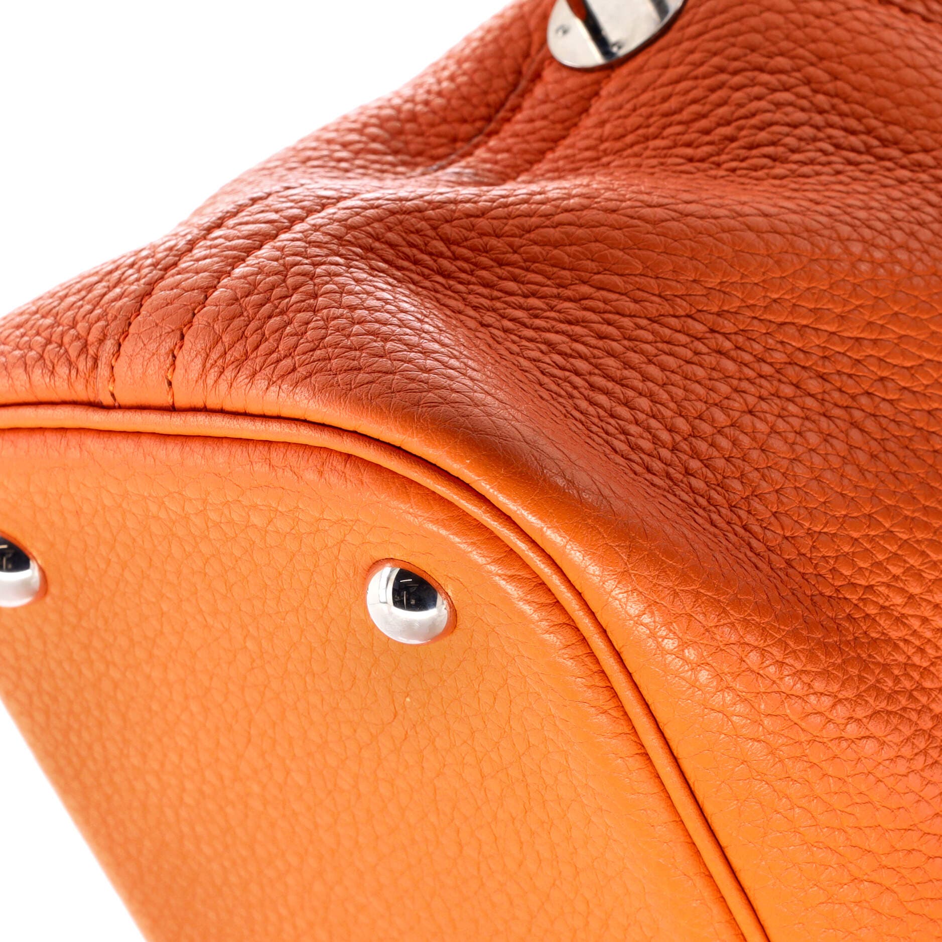 Pre-Owned Hermes Bolide Bag Clemence 31, Alternate, color, Orange H