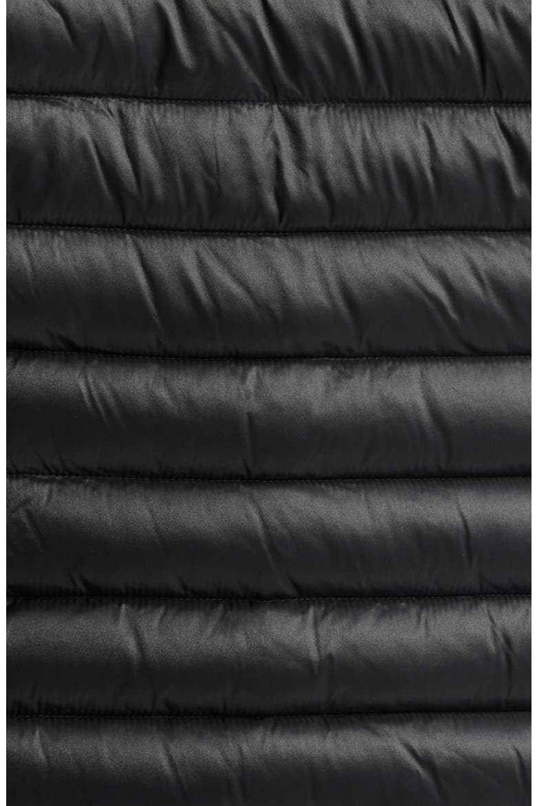 Packable Quilted Jacket, Alternate, color, BLACK