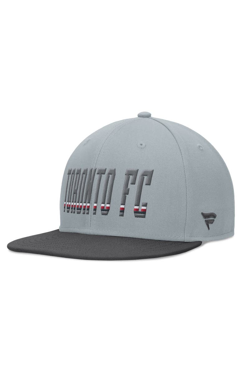FANATICS Men's Fanatics Branded Gray Toronto FC Smoke Snapback Hat, Alternate, color, Gray