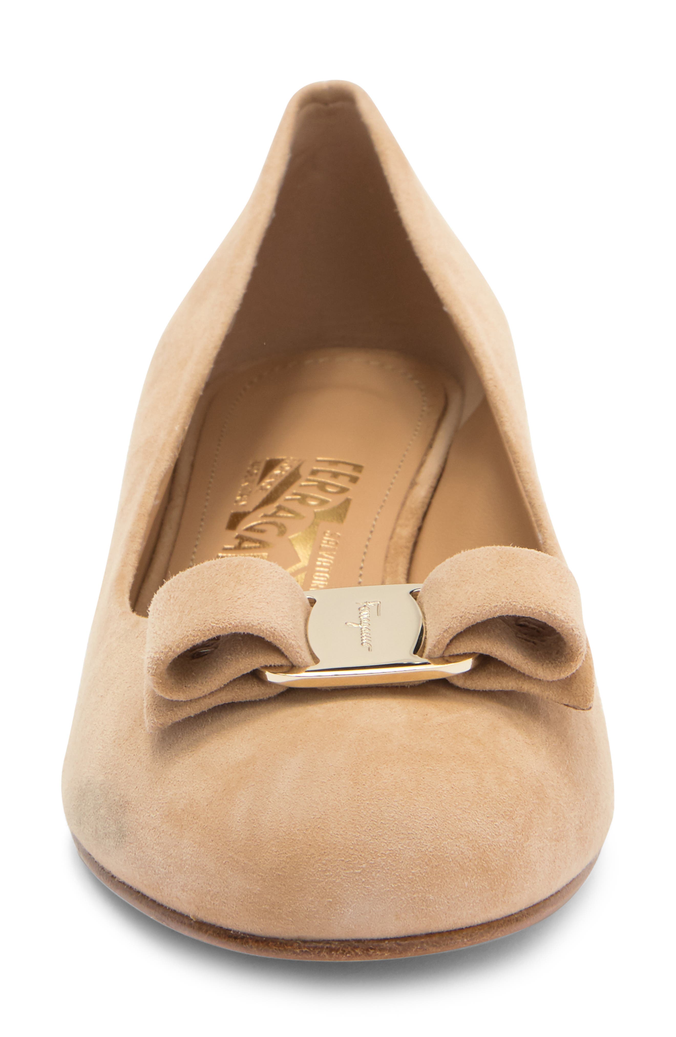 FERRAGAMO Vara Kitten Heel Pump, Alternate, color, 