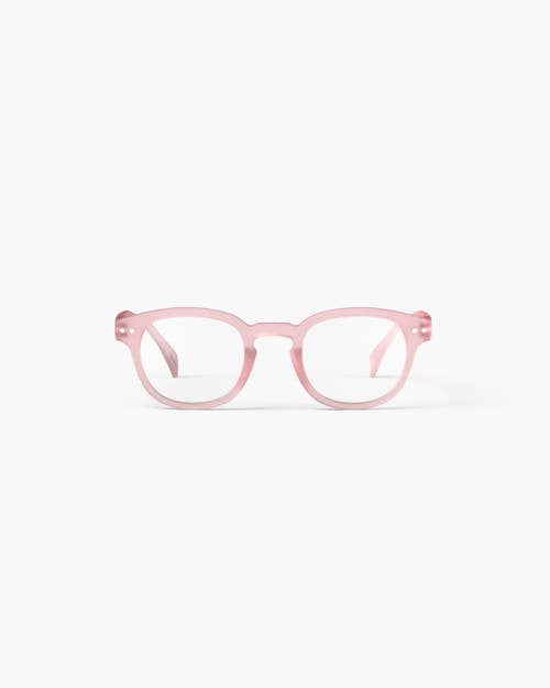 Izipizi #c 49mm Square Reading Glasses In Pink