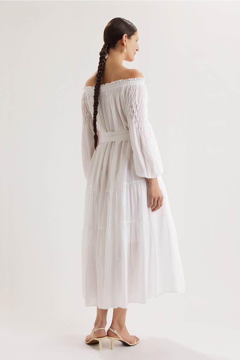 Zaria Dress, Alternate, color, White