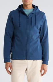 ORIGINAL PENGUIN SPORT Micro Texture Full Zip Hoodie