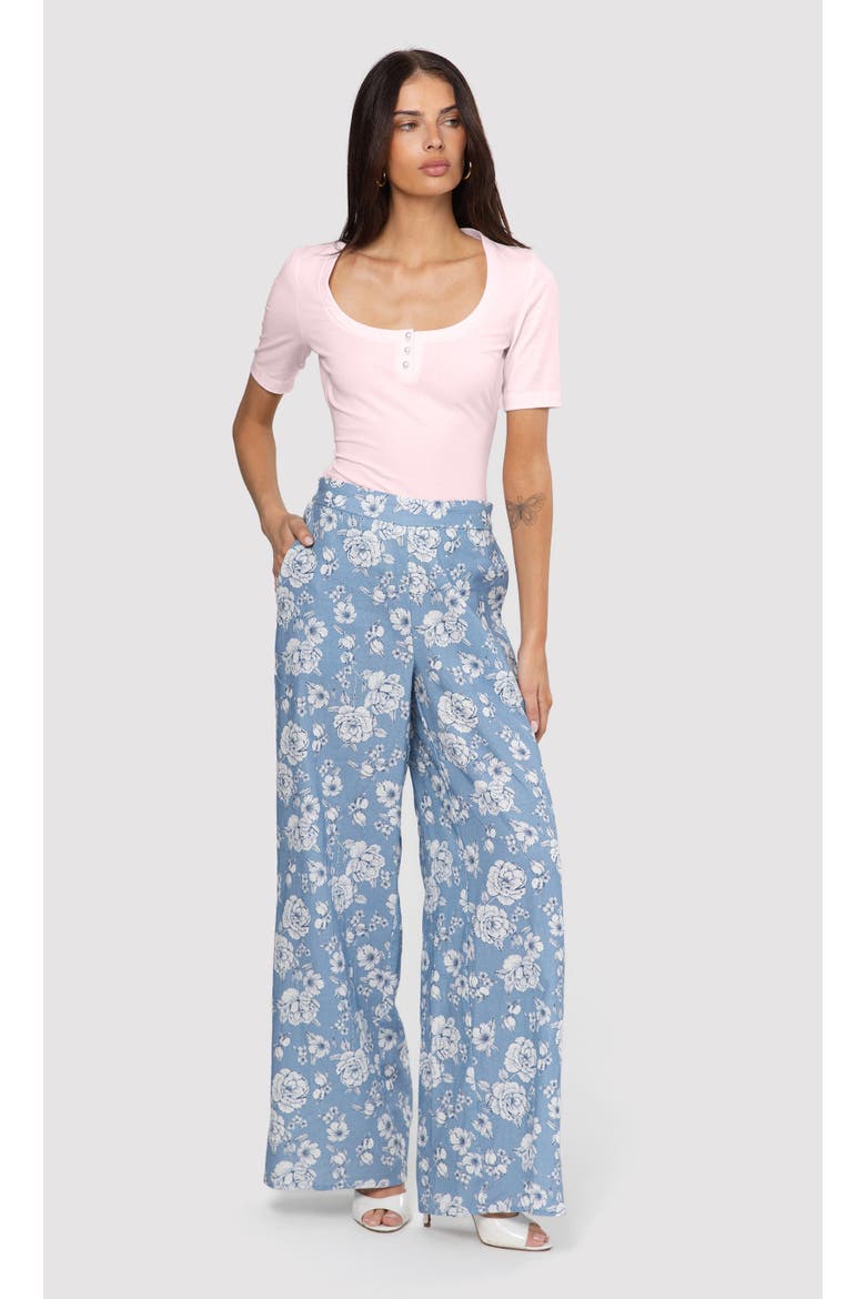 Tawny Henley Top, Alternate, color, Light Pink