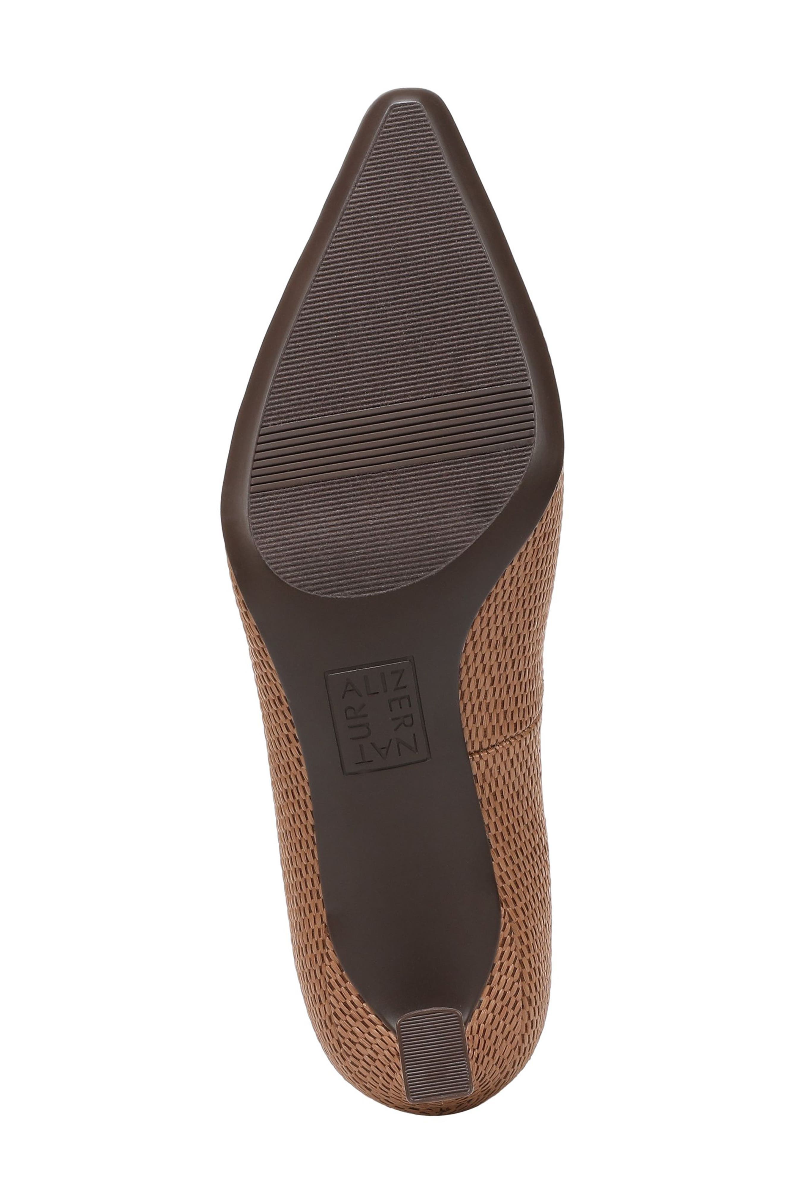 Naturalizer Tylan Pump, Alternate, color, Walnut Brown Faux Raffia