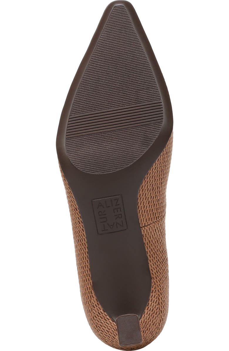 Naturalizer Tylan Pump, Alternate, color, Walnut Brown Faux Raffia