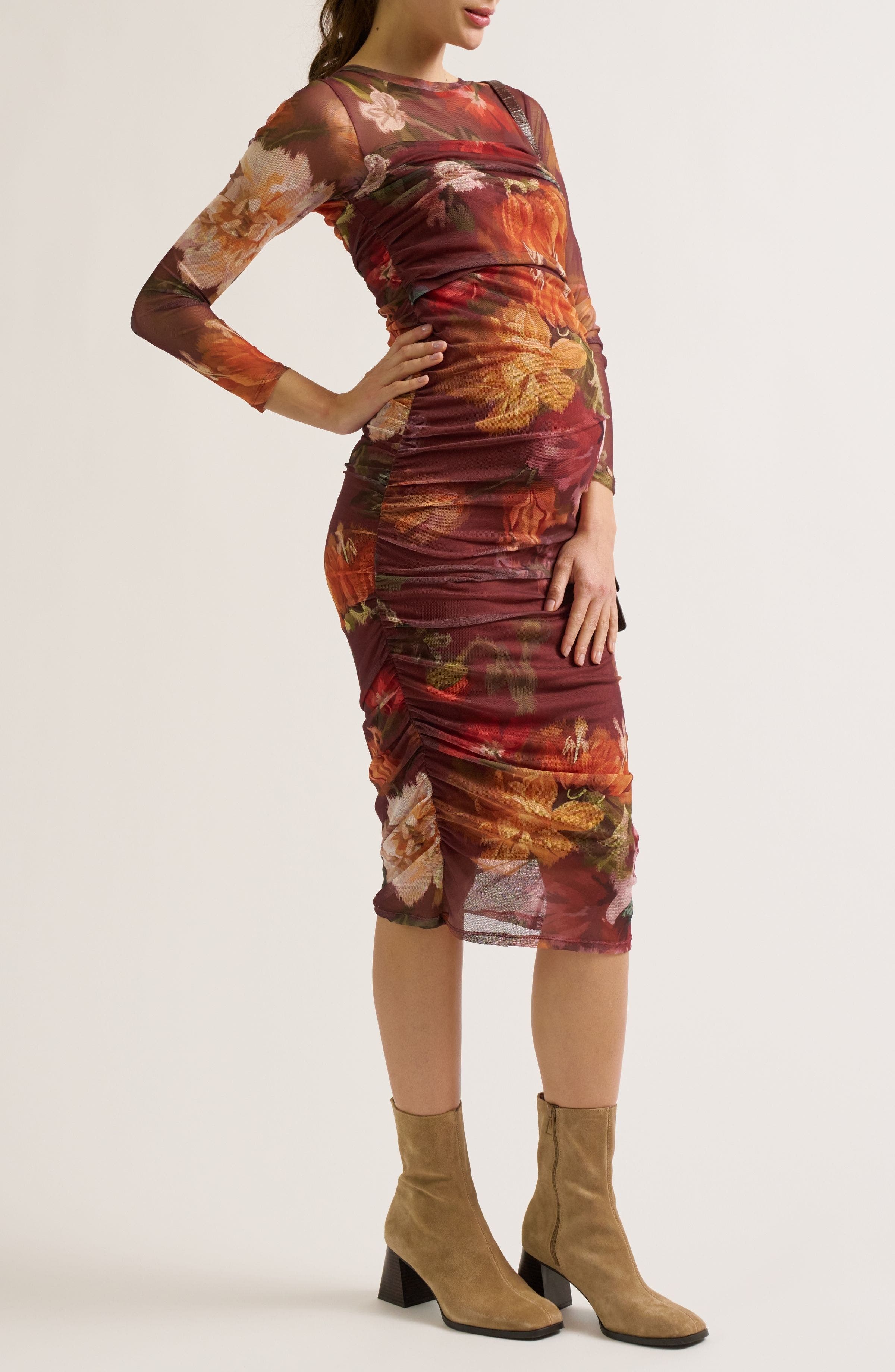 Cache Coeur Vanessa Maternity & Nursing Dress in Multicolor 