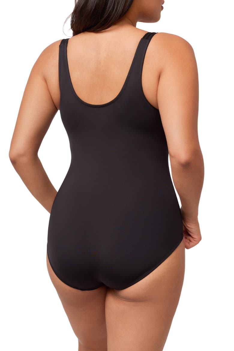 Contour Smoothing Bodysuit, Alternate, color, BLACK
