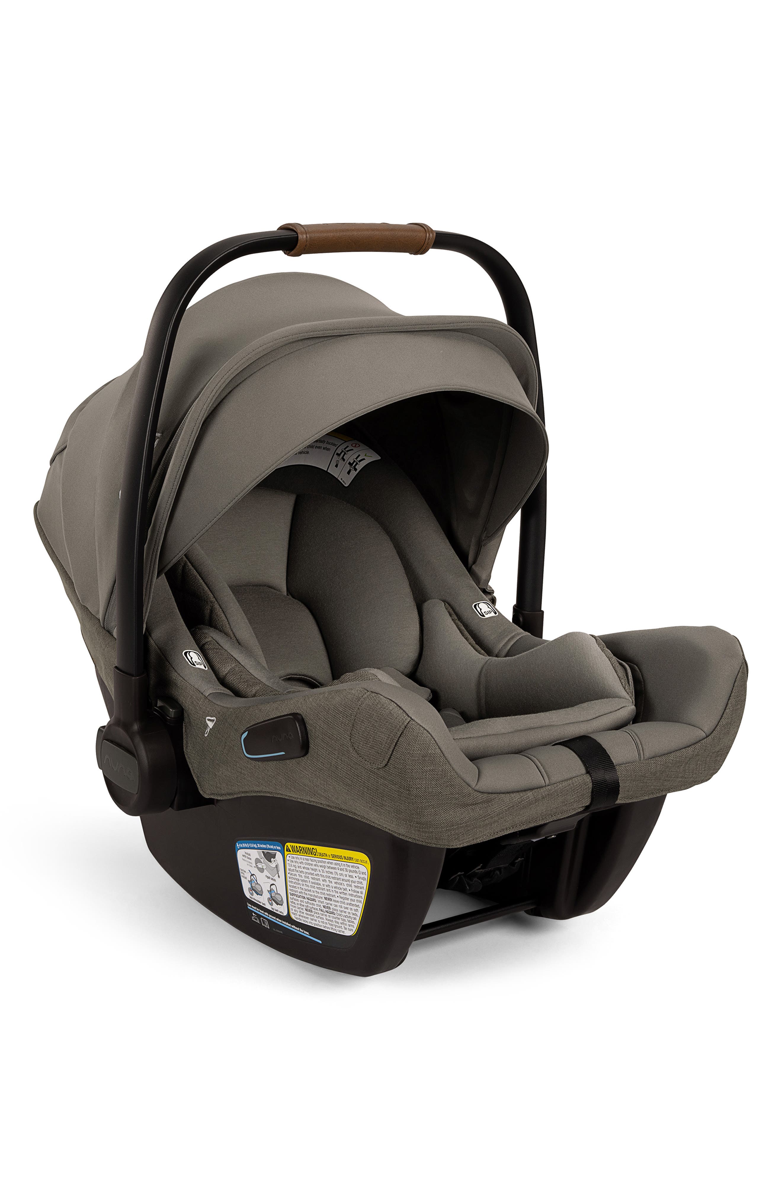 Nuna PIPA™ Aire RX + PIPA Relx Base Infant Car Seat in Granite 
