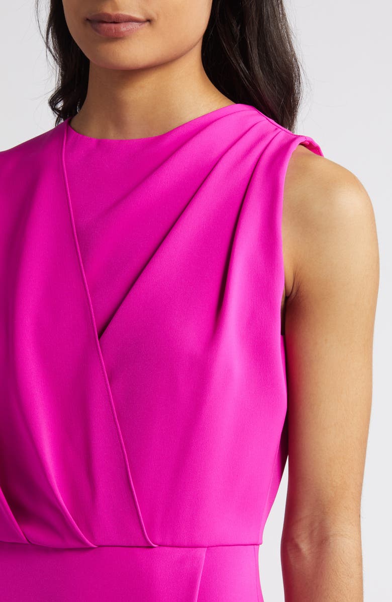 Black Halo Janella Side Drape Sheath Dress, Alternate, color,