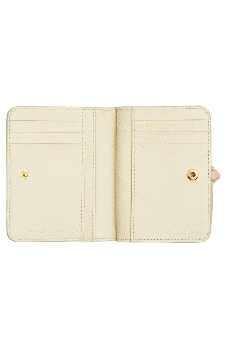 Marc Jacobs J Marc Mini Compact Wallet, Alternate, color, Khaki Multi