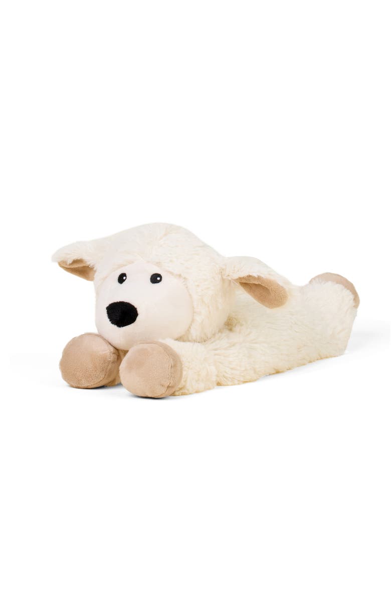 Warmies Laying Down Sheep Plush Toy, Main, color, Light Pastel Brown