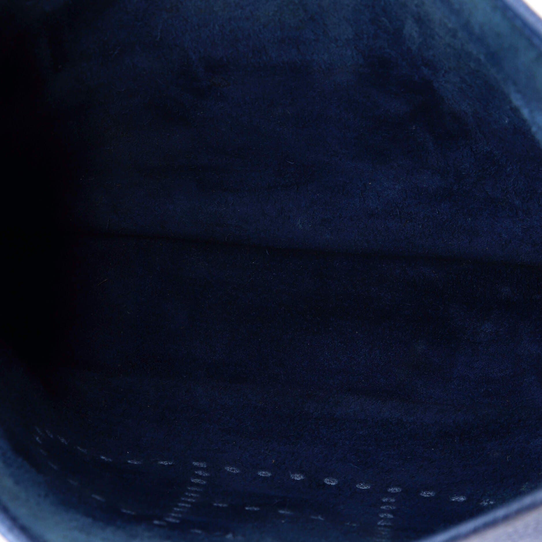 Pre-Owned Hermes Evelyne Bag Gen III Clemence PM, Alternate, color, Deep Blue