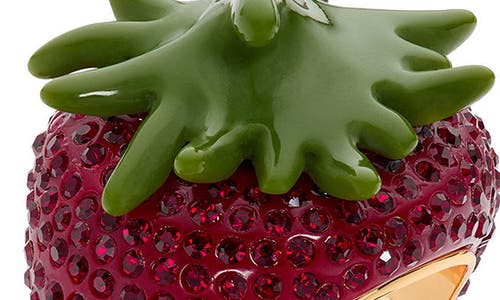 Kurt Geiger London Pavé Strawberry Cocktail Ring In Multi