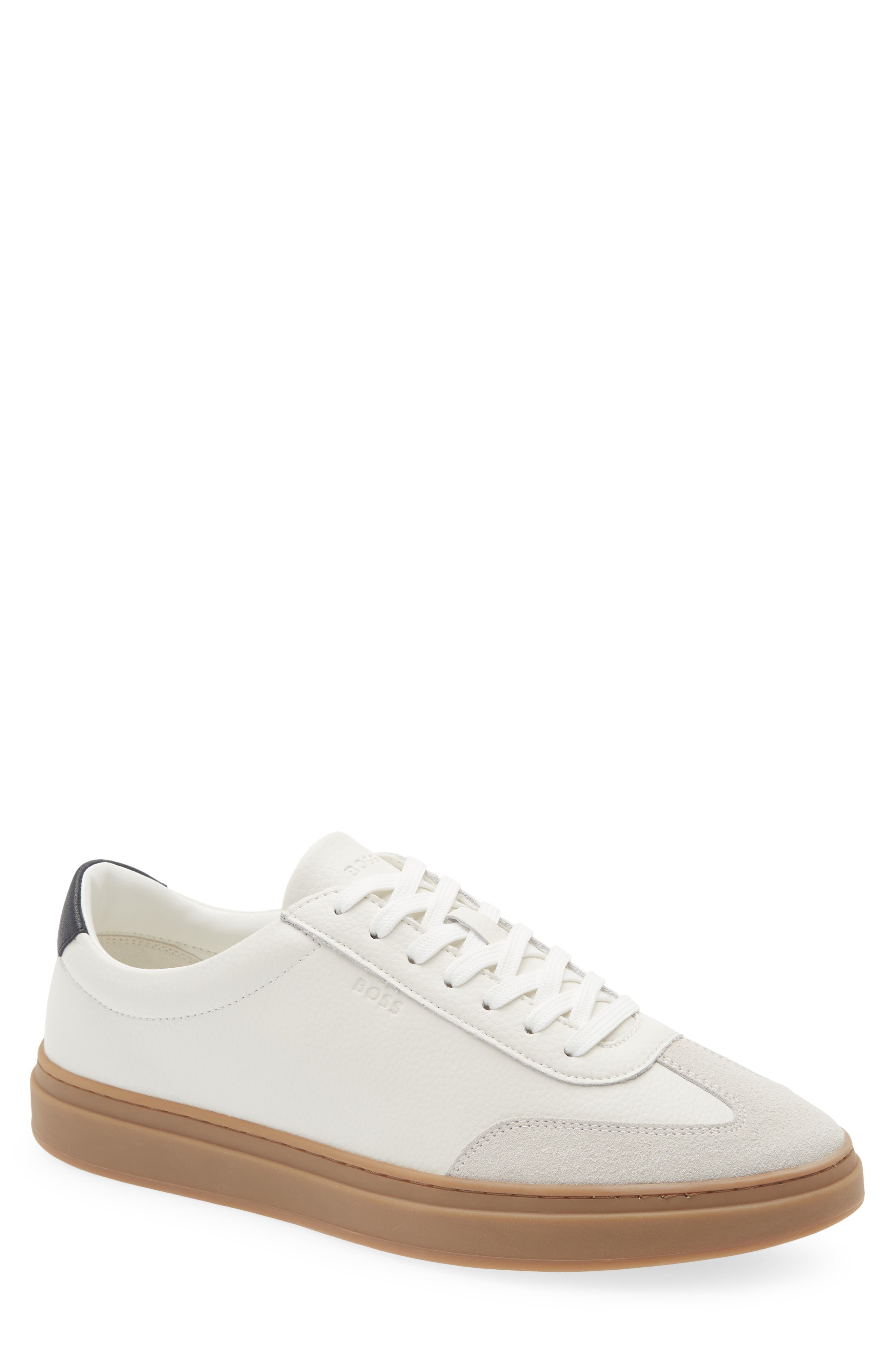 Kieran T-Toe Sneaker, Main, color, WHITE