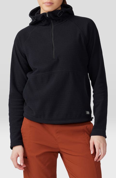 Summit Grid Half Zip Hoodie