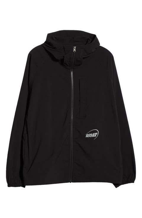 Packable Stretch Nylon Windbreaker