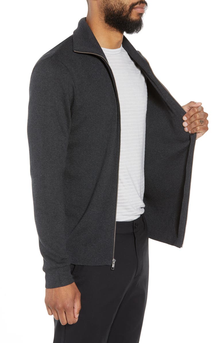 Calibrate Mock Neck Zip Sweater, Alternate, color, 