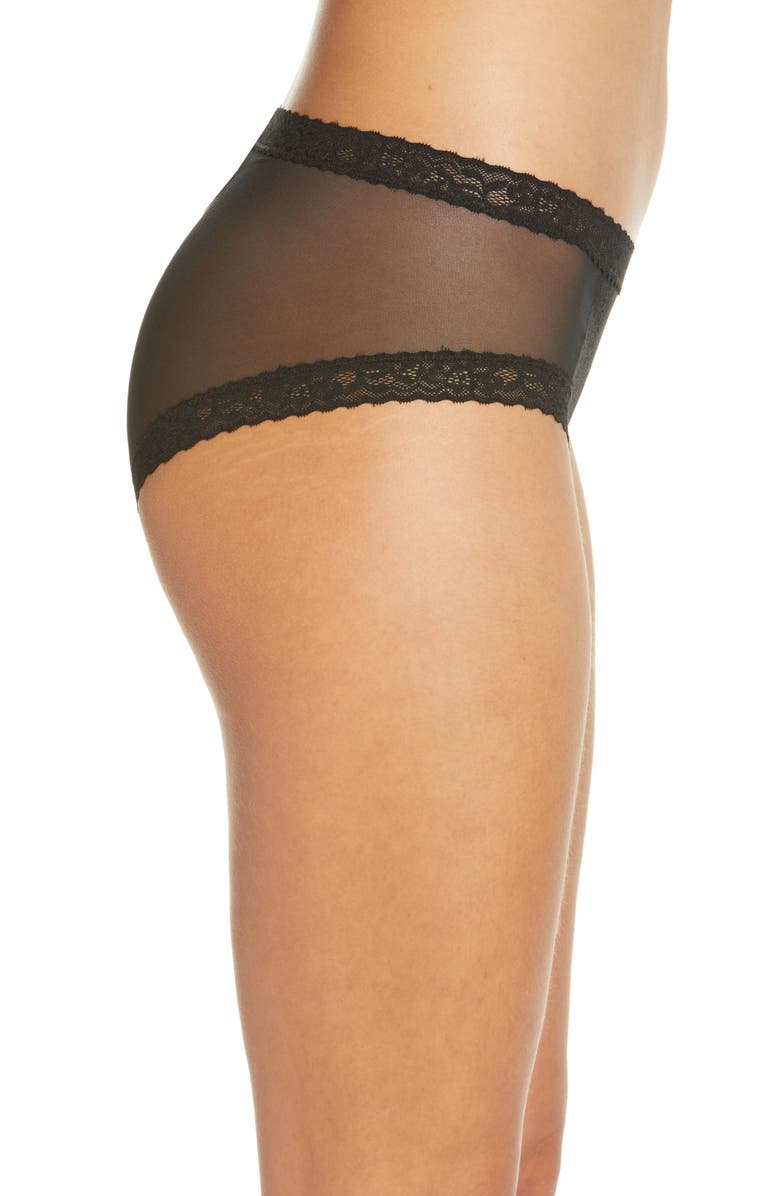 Natori Escape Lace Girl Briefs, Alternate, color, 
