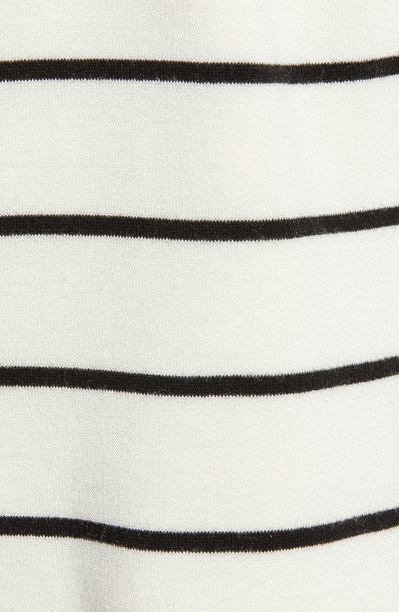 Splendid Stripe Surplice French Terry Romper, Alternate, color,