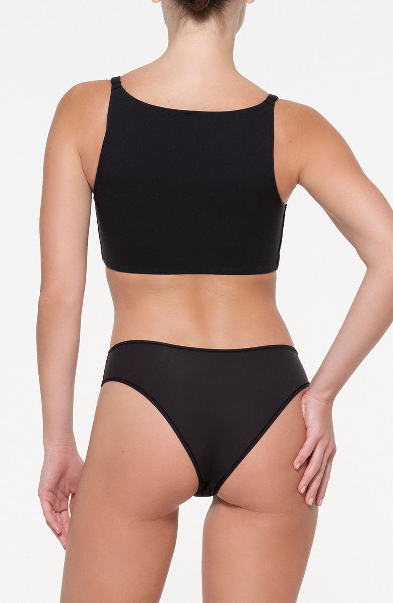 SKIMS Fits Everybody Back Smoothing Full Coverage Underwire Bra, Alternate, color, Onyx