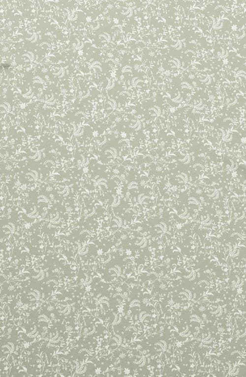 Woven & Weft Winter Floral 4-piece Flannel Bed Sheet Set In Gray