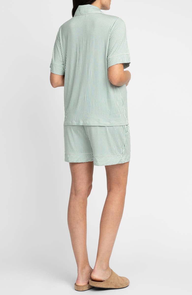 Seraphine Stripe Short Maternity Pajamas, Alternate, color,