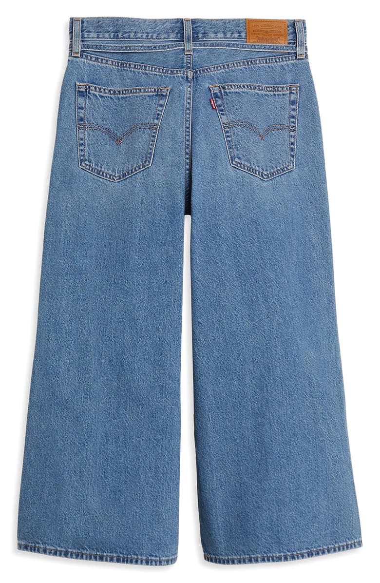 Levi's XL High Waist Wide Leg Culotte Jeans, Alternate, color,