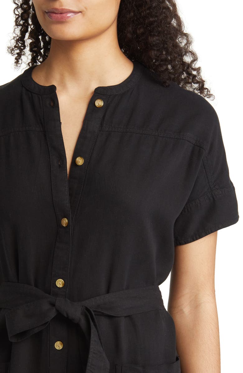 Caslon<sup>®</sup> Tie Waist Shirtdress, Alternate, color,