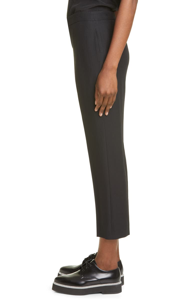 McQueen Alexander McQueen Slim Fit Crop Pants, Alternate, color, 