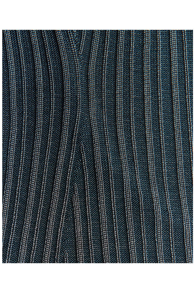 Ribbed Open Back Top, Alternate, color, DARK BLUE