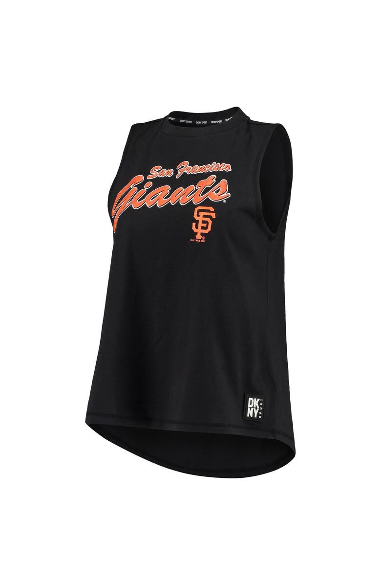 DKNY SPORT Women's DKNY Sport Black San Francisco Giants Marcie Tank Top, Alternate, color, Black