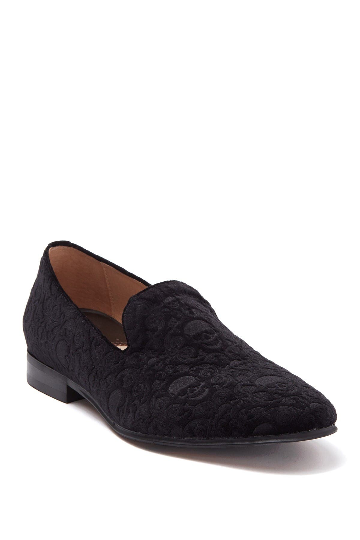 Robert Graham Victory Lane Velvet Skull Loafer (Men) | Nordstromrack