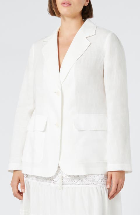 Tonale Linen Blazer (Plus)