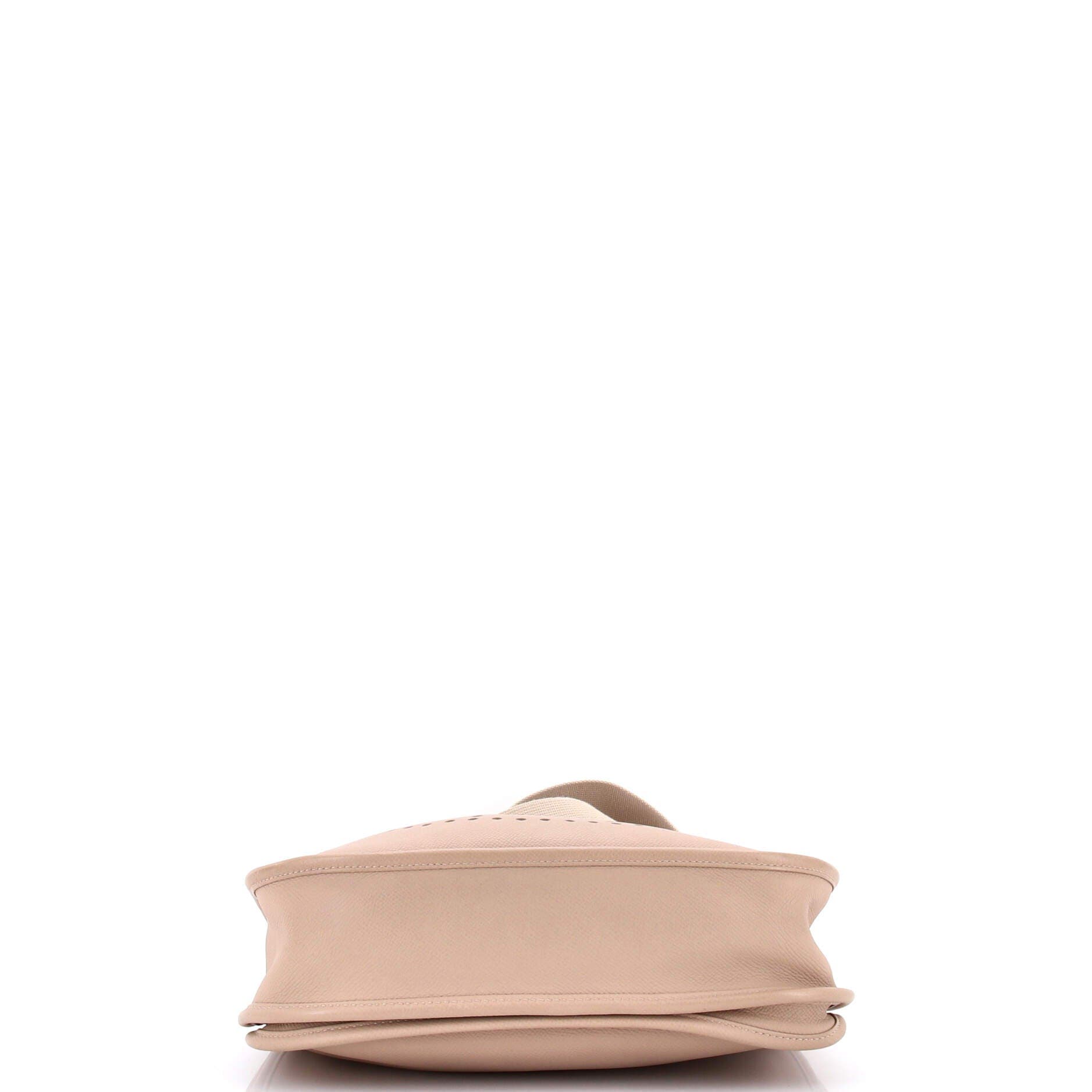 Pre-Owned Hermes Evelyne Bag Gen III Epsom PM, Alternate, color, Trench