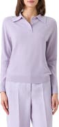 Akris Cashmere Polo Sweater