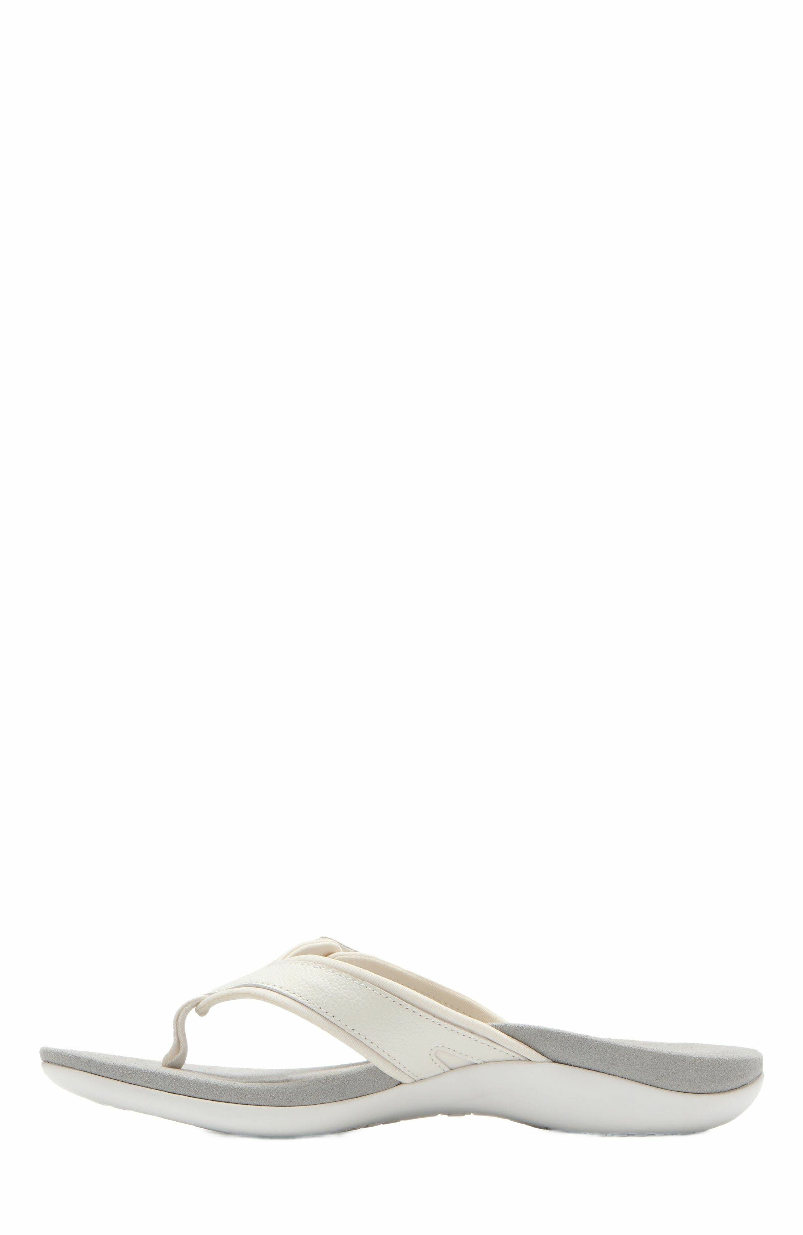 Oasis Sport Flip Flop, Alternate, color, White - Regular