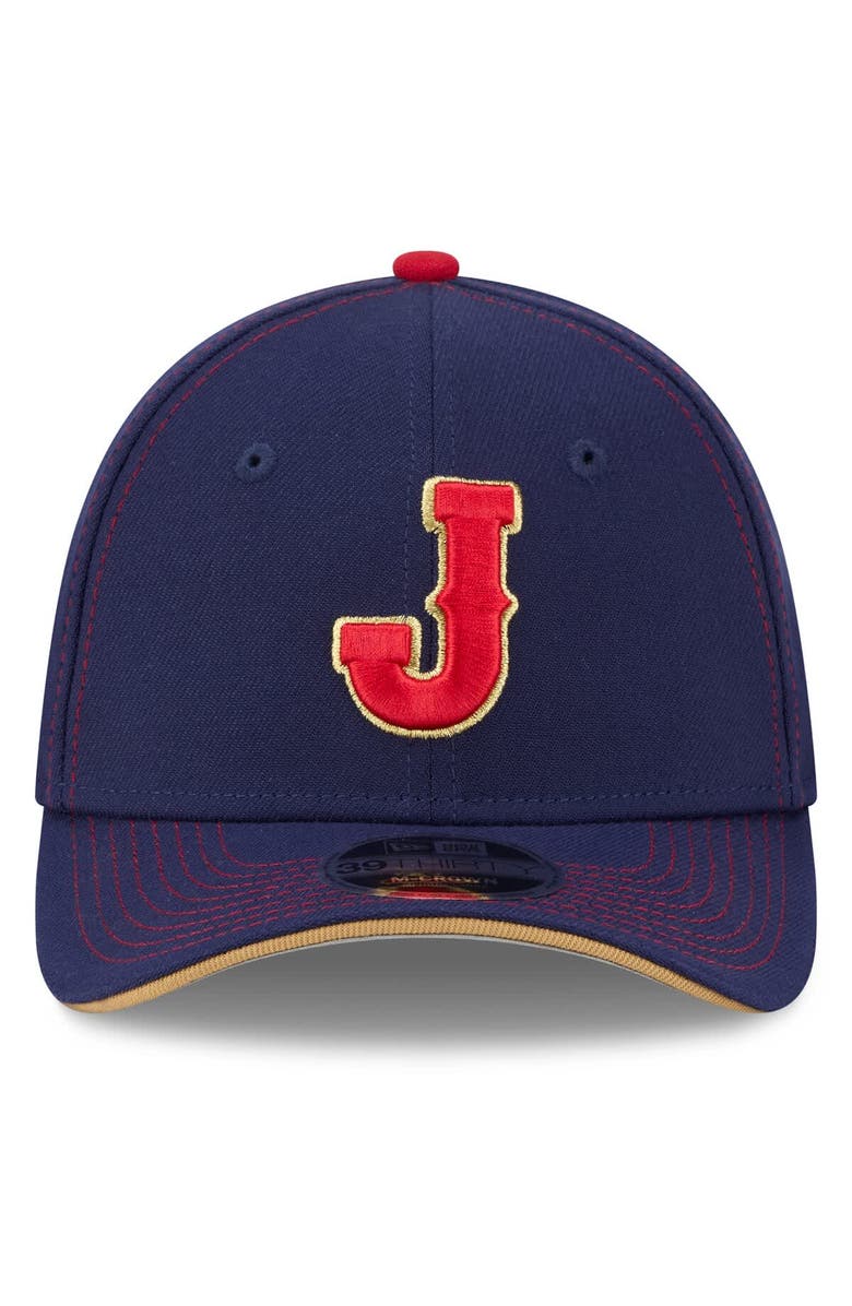 New Era Men's New Era  Navy Japan Baseball 2026 World Baseball Classic M-Crown 39THIRTY Flex Hat, Alternate, color, Navy