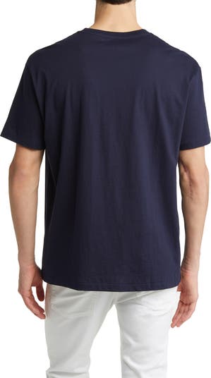 Embroidered Logo Crewneck T-Shirt