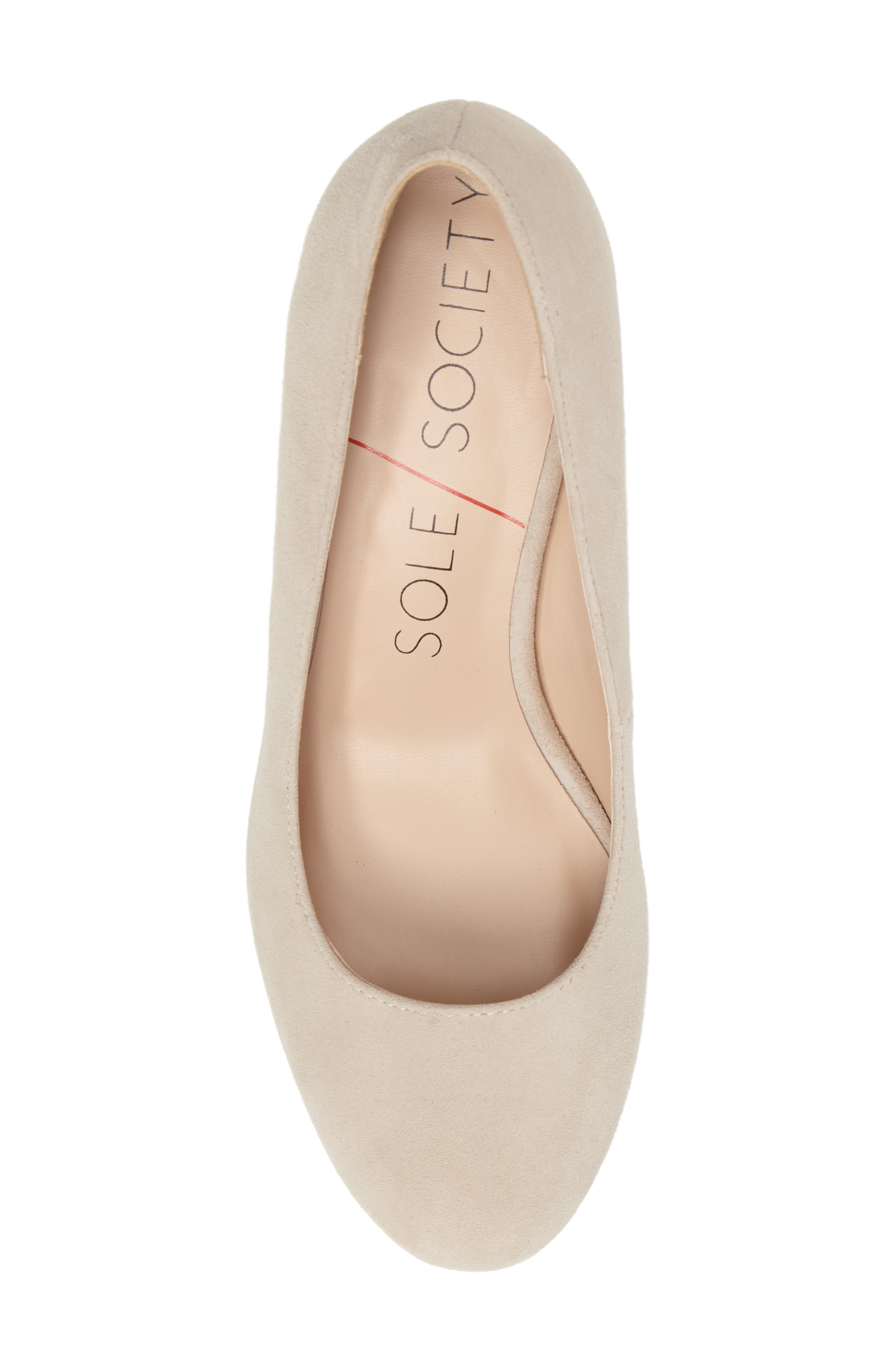 Sole Society Lola Block Heel Pump, Alternate, color, 