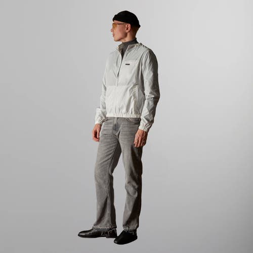 Members Only Windbreaker Packable Jacket In White