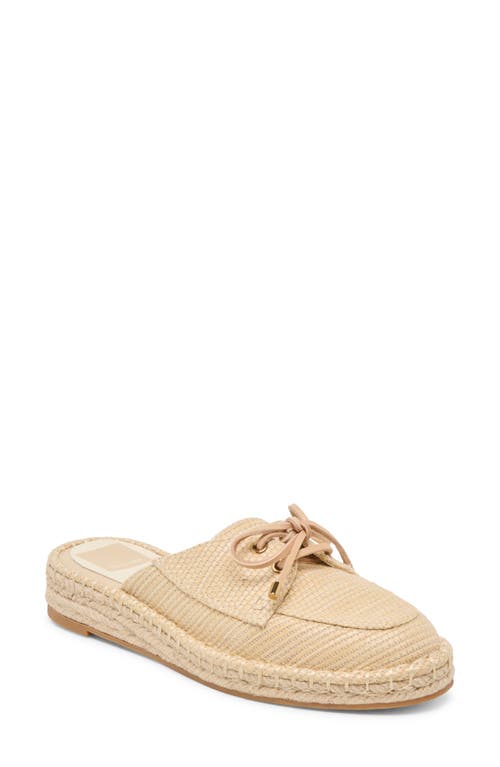Dolce Vita Hatie Mule In Natural Raffia