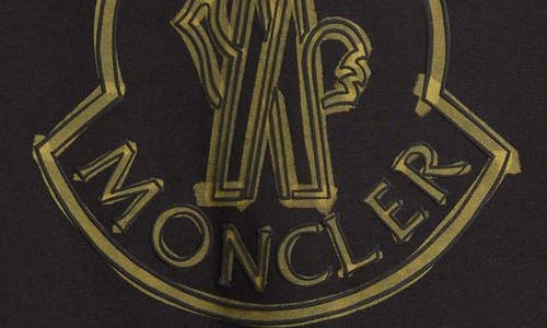 Moncler Kids' Cockerel Logo Graphic T-shirt In Black