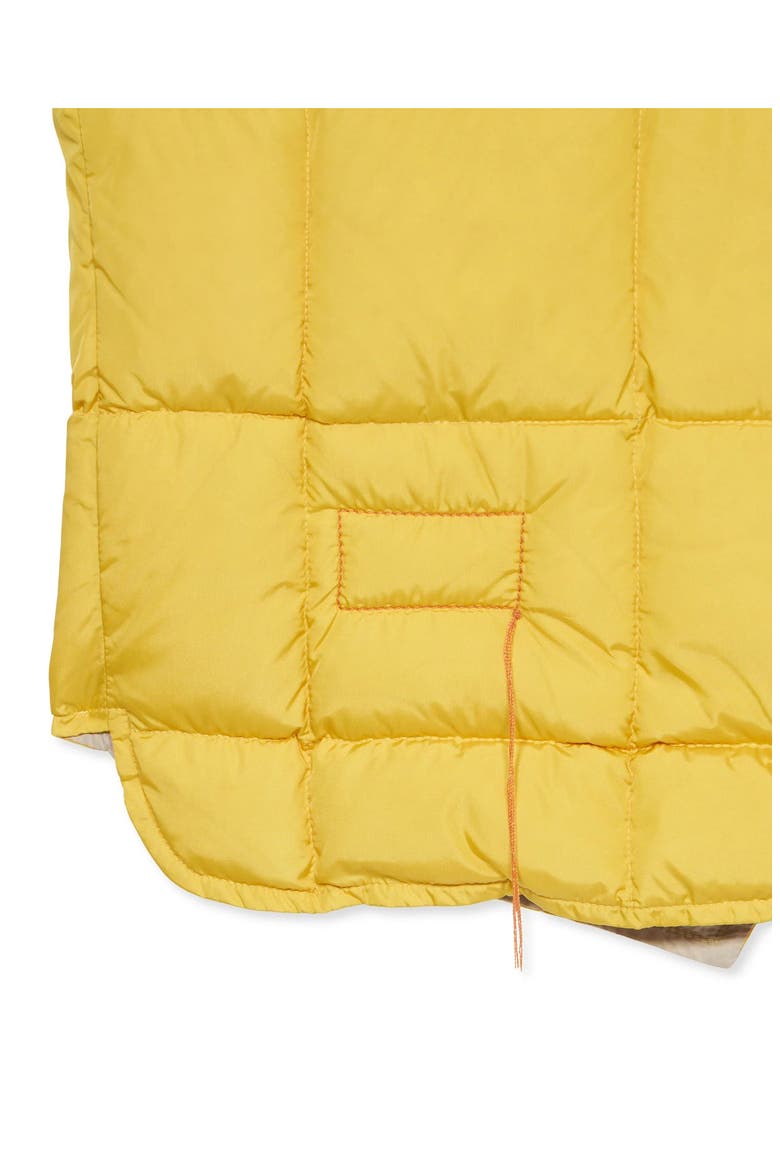 Nylon Vest2 with Camouflage Lining, Alternate, color, YELLOW