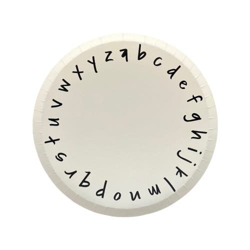Daydream Society School Days Abc Plates