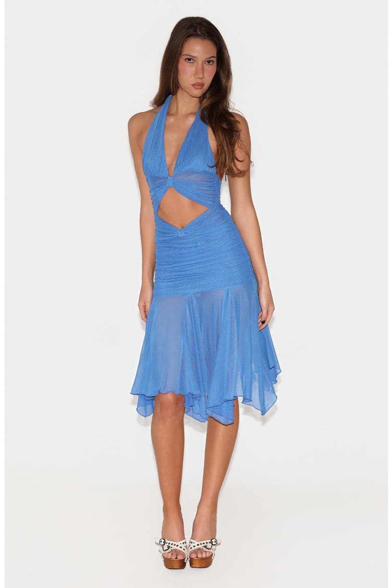 Clea Halter Top, Alternate, color, COBALT