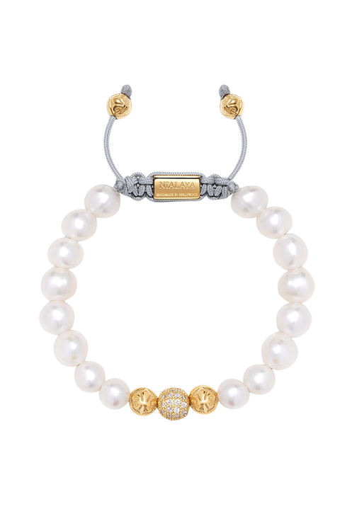 Beaded Bracelet With Sea Pearl